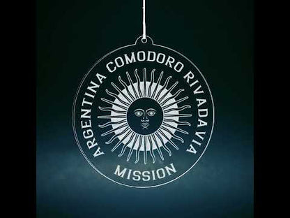 Argentina Comodoro Rivadavia Mission Christmas Ornament