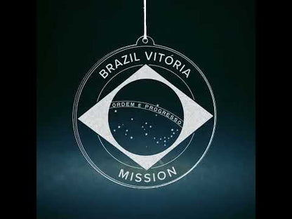 Brazil Vitoria Mission Christmas Ornament