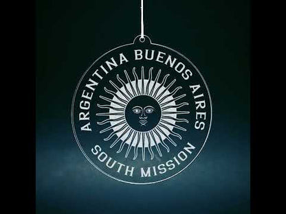 Argentina Buenos Aires South Mission Christmas Ornament