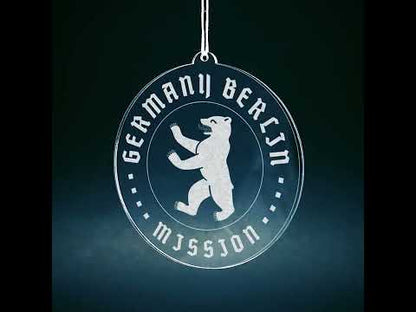 Germany Berlin Mission Christmas Ornament