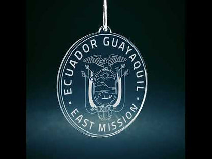 Ecuador Guayaquil East Mission Christmas Ornament