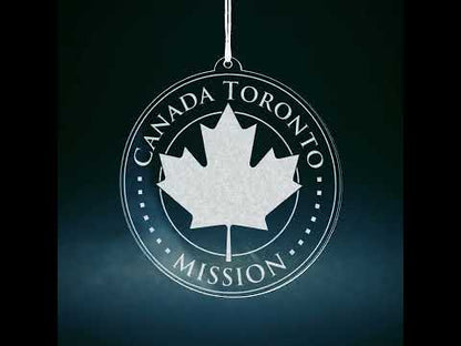 Canada Toronto Mission Christmas Ornament