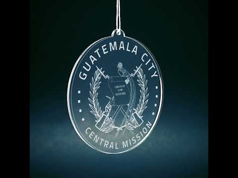 Load video: Guatemala Guatemala City Central Mission Christmas Ornament