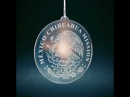 Mexico Chihuahua Mission Christmas Ornament