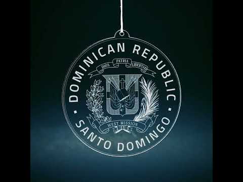 Load video: Dominican Republic Santo Domingo West Mission Christmas Ornament