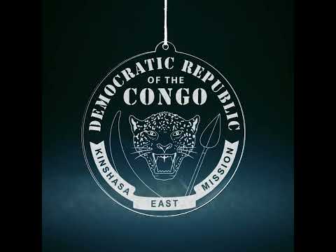 Load video: Democratic Republic of the Congo Kinshasa East Mission Christmas Ornament