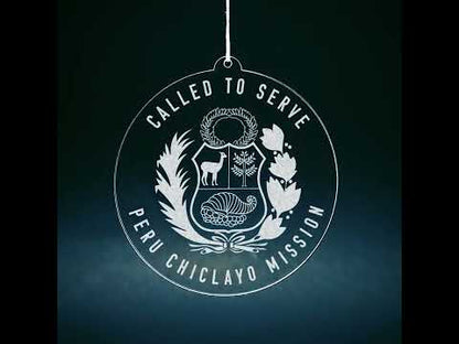 Peru Chiclayo Mission Christmas Ornament