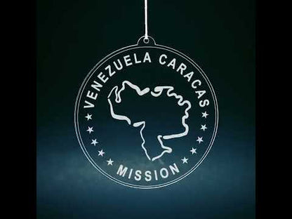 Venezuela Caracas Mission Christmas Ornament