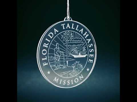 Florida Tallahassee Mission Christmas Ornament