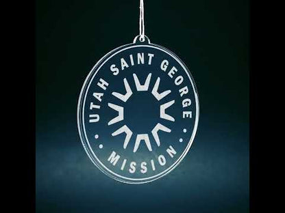 Utah Saint George Mission Christmas Ornament