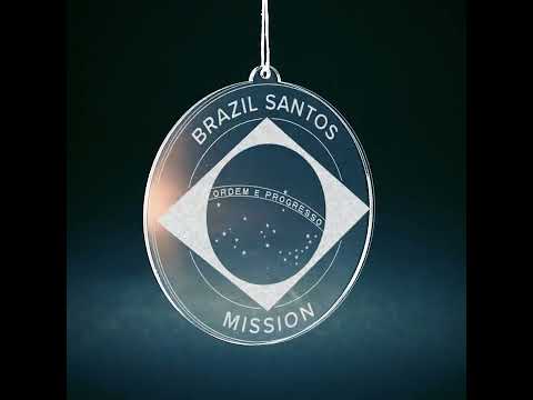 Brazil Santos Mission Christmas Ornament
