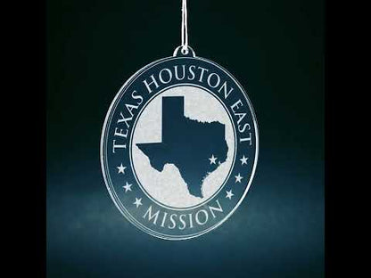 Texas Houston East Mission Christmas Ornament