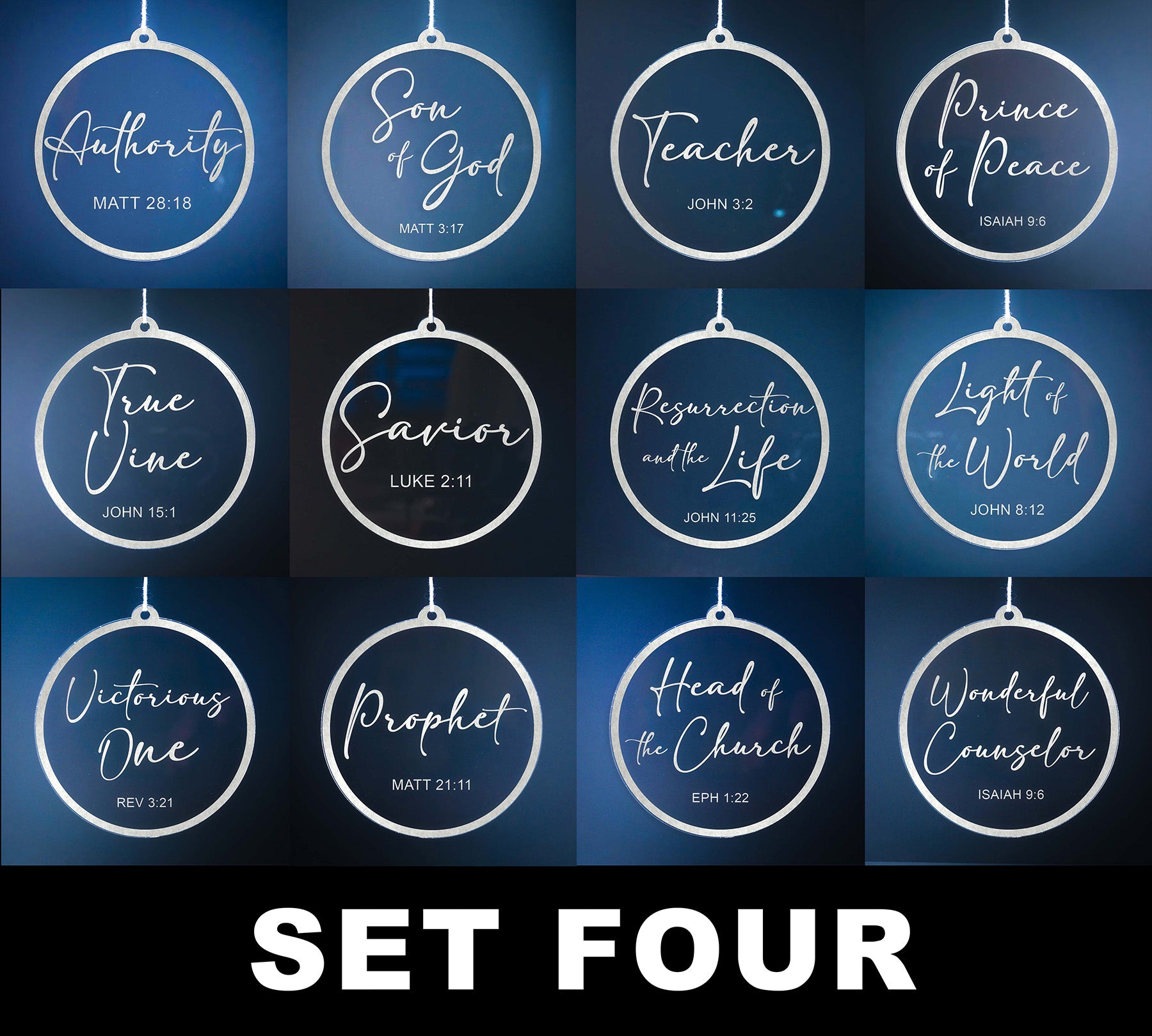 12 Names of Christ (Set 4)