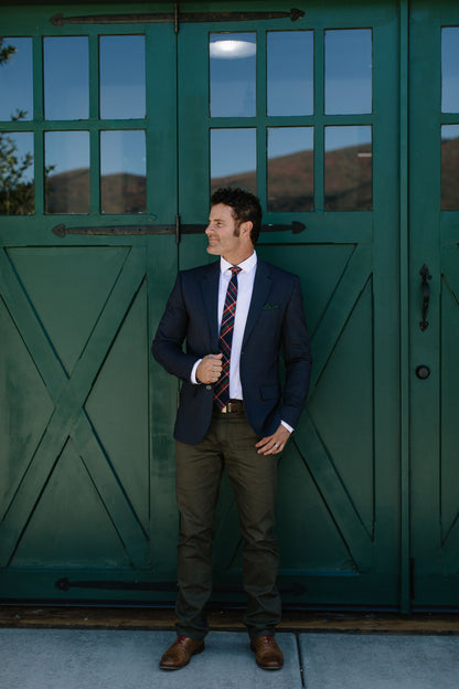 Whistler Plaid Men's Tie